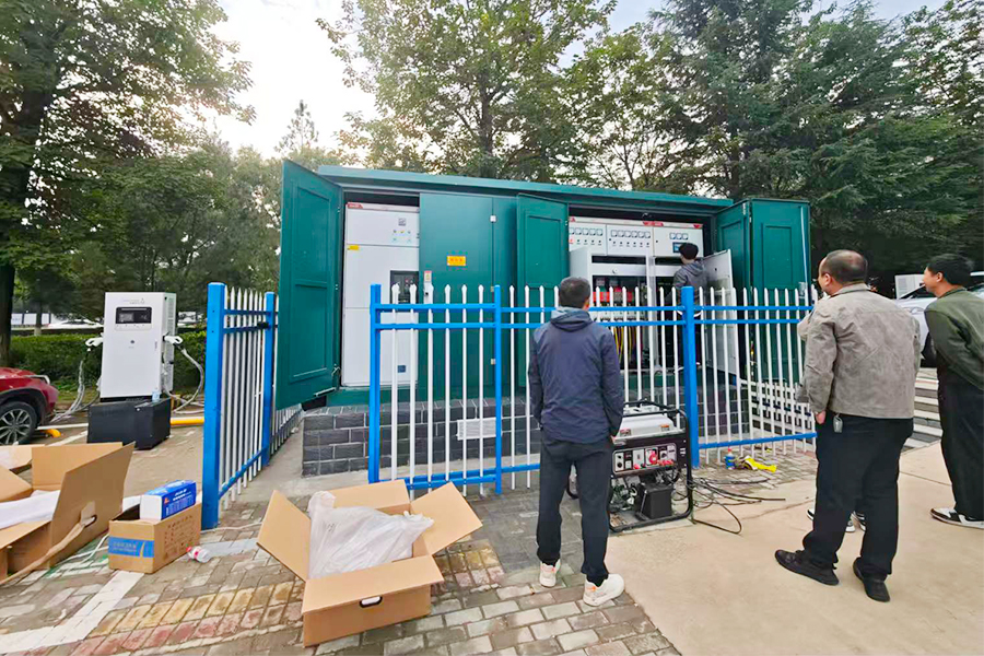 中國(guó)鐵塔麗景家園充電樁項(xiàng)目成功送電
